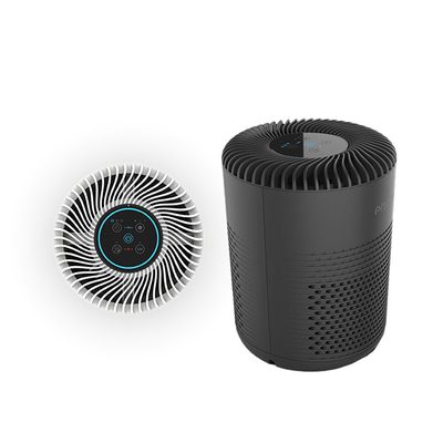 Buy Black Color Indoor Small Desktop Air Purifier For Family Use online manufacture